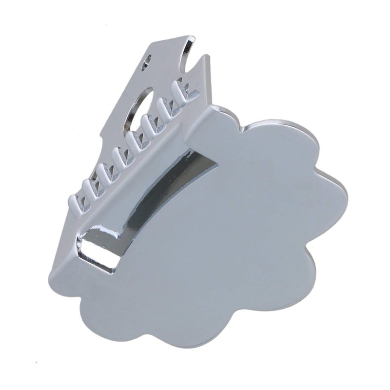 Bstinay Eight-string Metal Triangle Mandolin Tailpiece Parts for Electric Guitar Sliver - Image 2